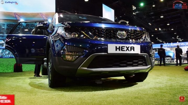 Tata Hexa Vs Toyota Innova Crysta Comparison Tata Hexa Auto Expo 2016