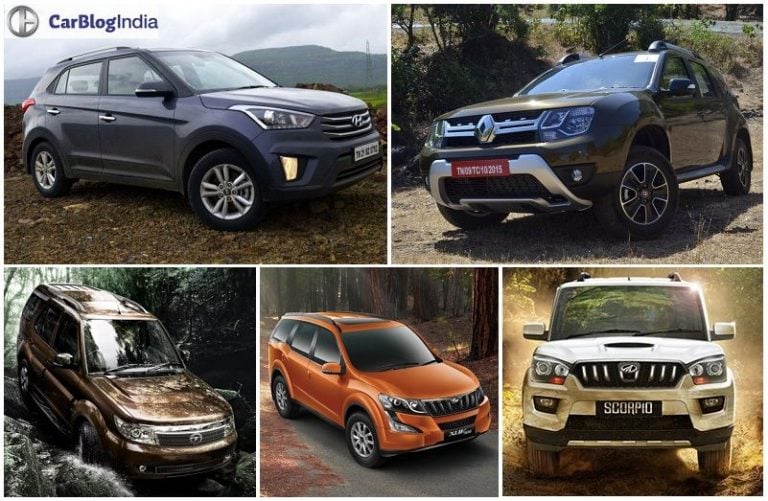 Car Buying Guide Best SUV in India Under 15 lakhs » Car Blog India