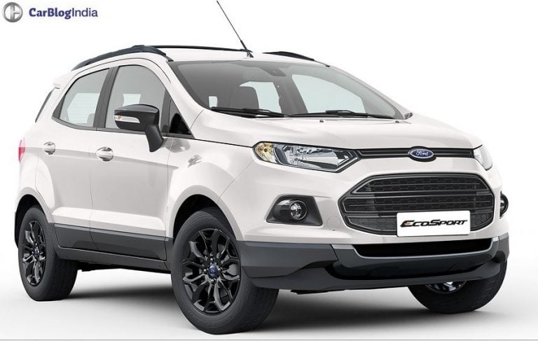 Ford EcoSport Black Gets New Signature Edition » Car Blog India