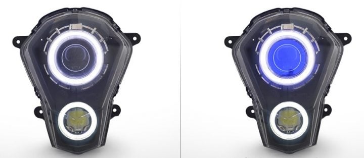 Modified Ktm Duke Angel headlight