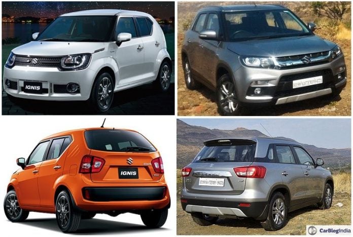 Maruti Ignis Vs Vitara Brezza » Car Blog India