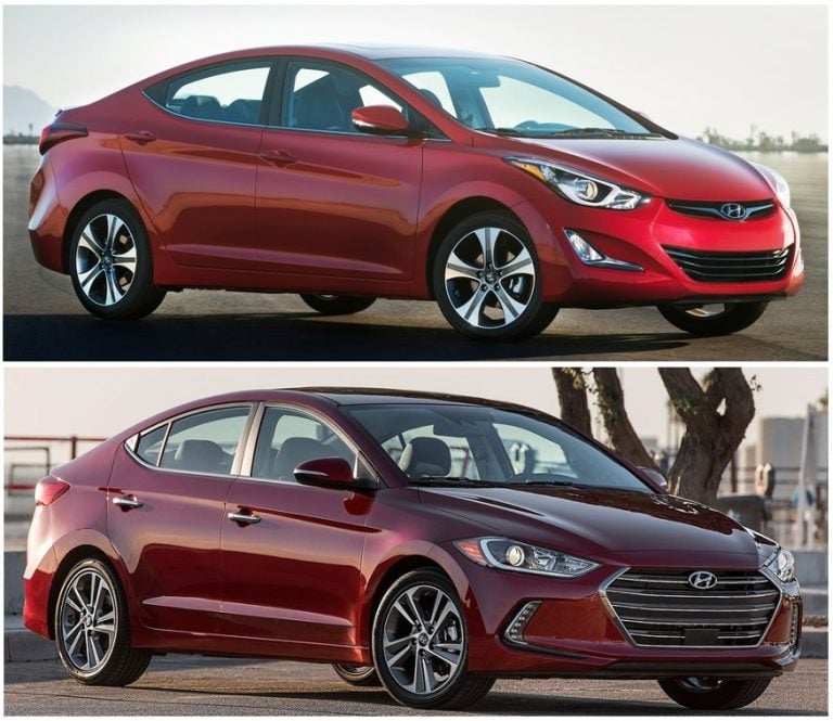 Hyundai Elantra- New Vs Old Model – Comparison » Car Blog India