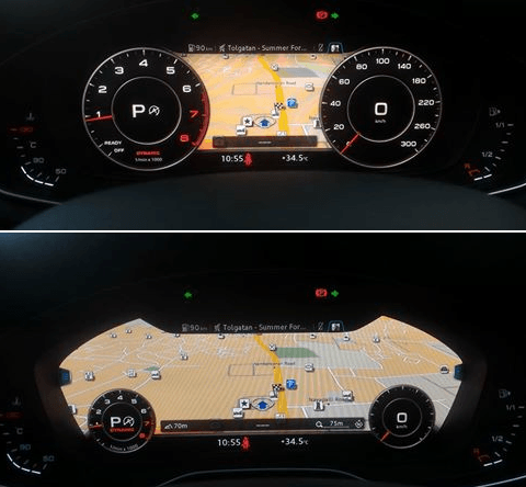 2016 Audi A4 Interior Image Virtual Cockpit