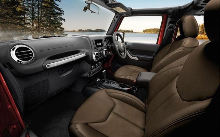 Jeep Wrangler India Images interior