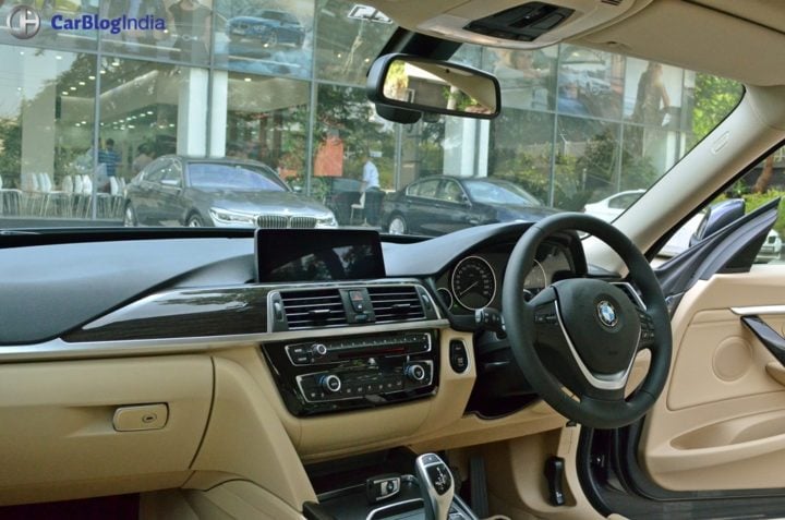 2017 bmw 3 series gt india launch interiors