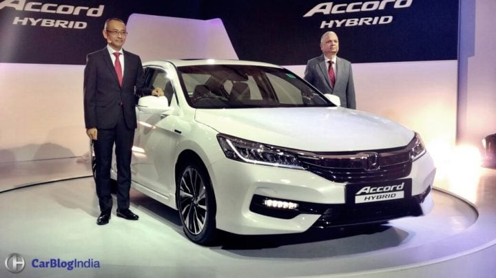 New Honda Accord 2016 India Price 37 Lakh >> Specs Mileage Interior Honda accord hybrid front launch