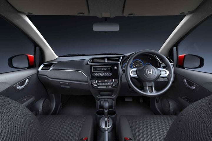 New 2016 honda brio facelift official images dashboard