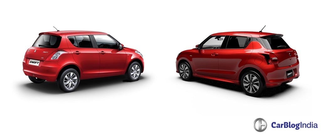 New 2017 Maruti Swift vs Old Model » Car Blog India