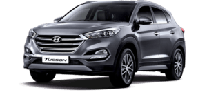 New hyundai tucson official image front angle