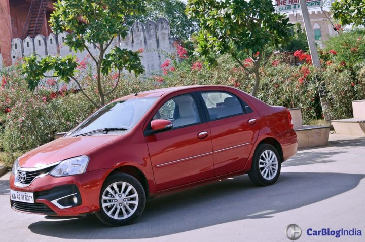 Toyota Platinum Etios Test Drive Review Images