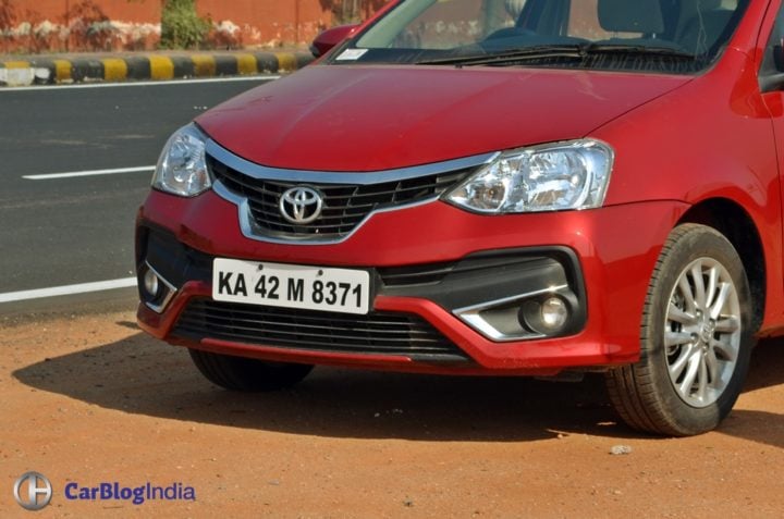 Toyota Platinum Etios Test Drive Review Images