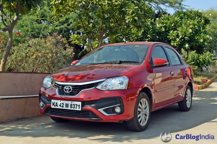 Toyota Platinum Etios Test Drive Review Images