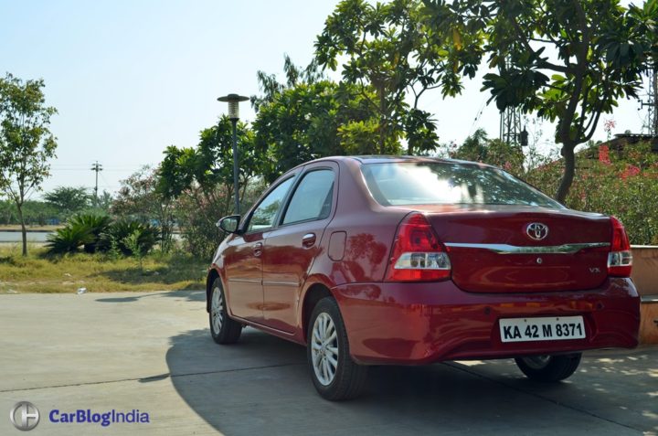 Toyota Platinum Etios Test Drive Review Images