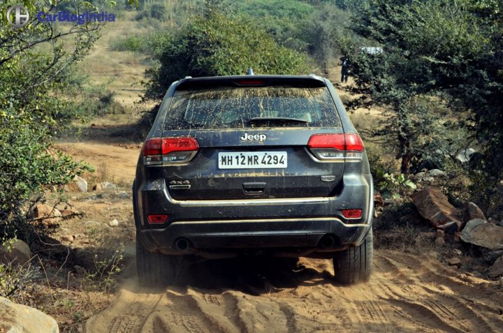 Jeep grand cherokee camp jeep rear end