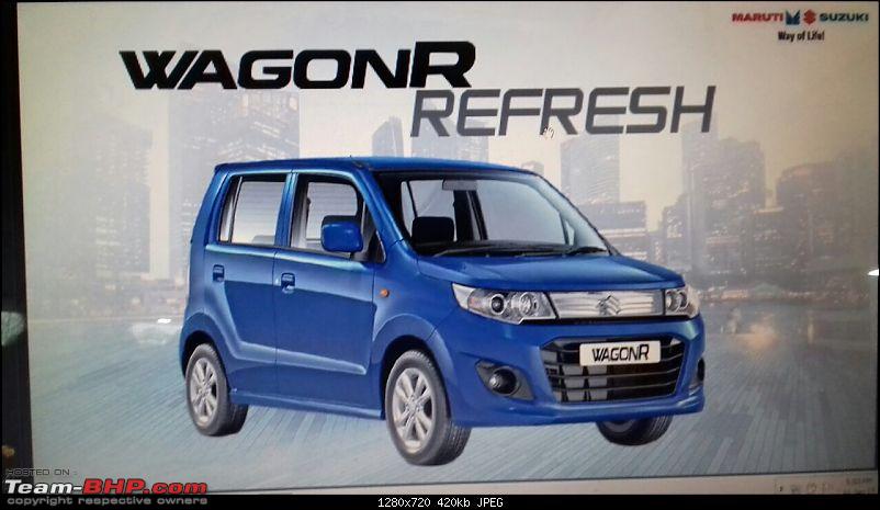 New 2017 Maruti Wagon R Refresh Price Rs 4 13 Lakh Specs Features