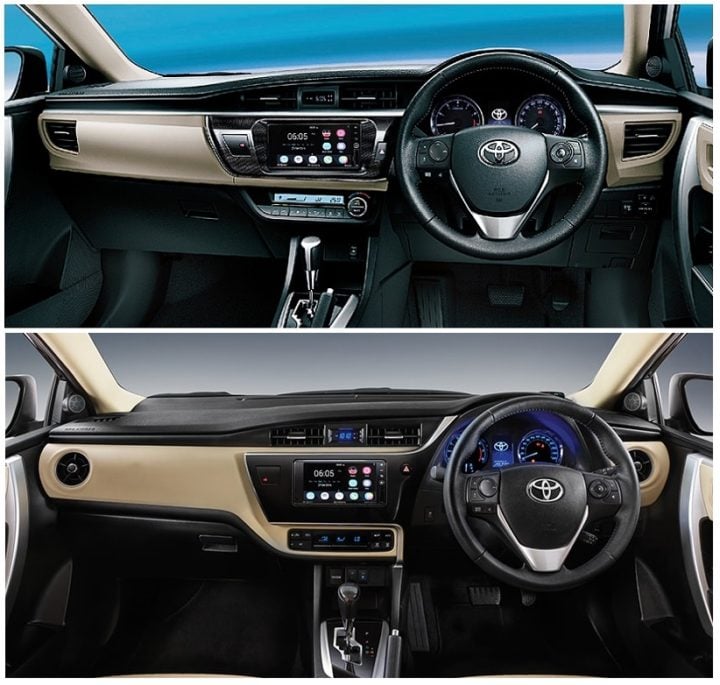 Toyota Corolla Altis Old Vs New Model Comparison Of Price