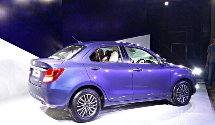 New 2017 Maruti Dzire Review   Images Side Profile