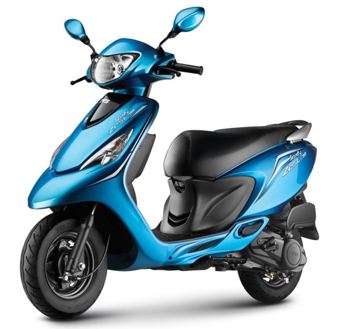 New 2017 TVS Scooty Zest 110 Launched! » Car Blog India