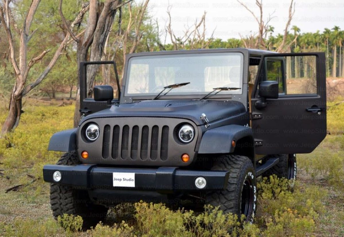 mahindra jeep modified