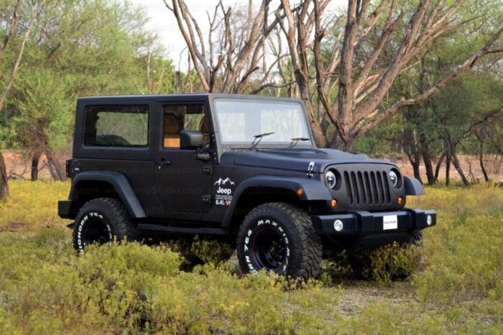 thar converted to wrangler