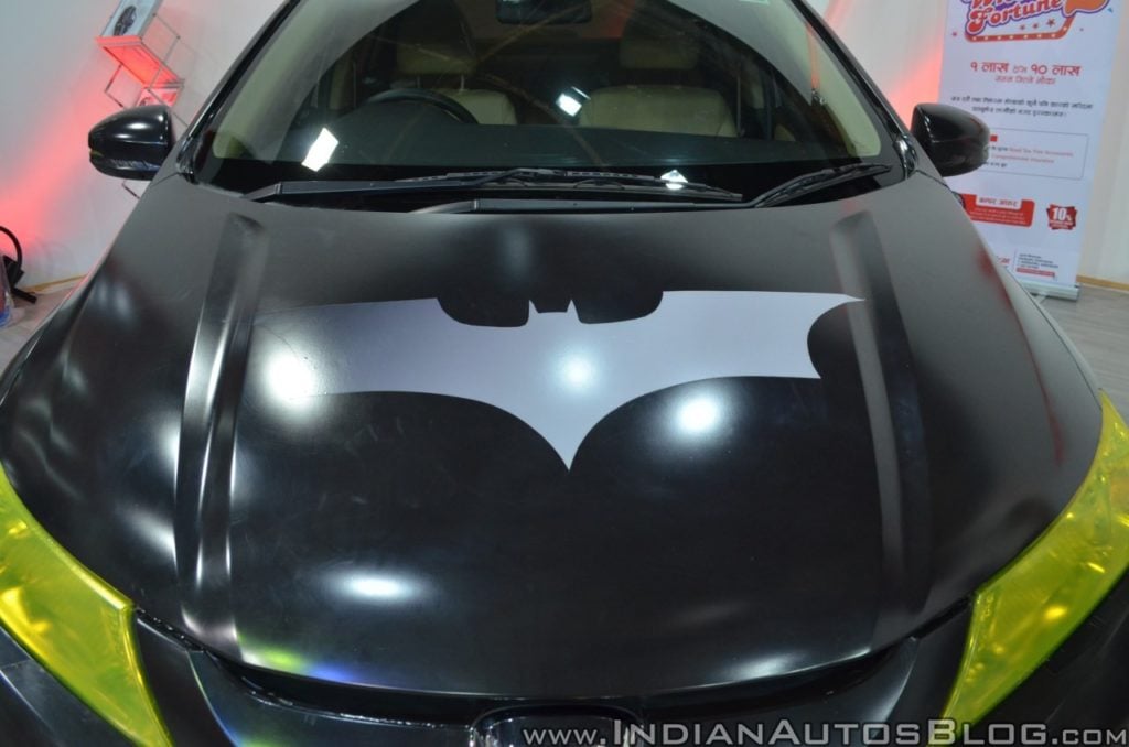 Modified Honda City Batman Edition At Nata Auto Show 17 Nepal