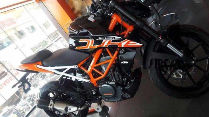 2017 Ktm Duke 390 Black Colour Images