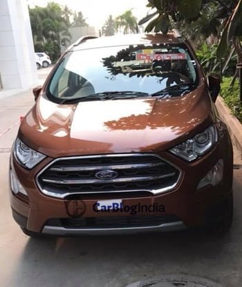 2017 Ford EcoSport India Launch Soon; Spied Inside Out » Car Blog India