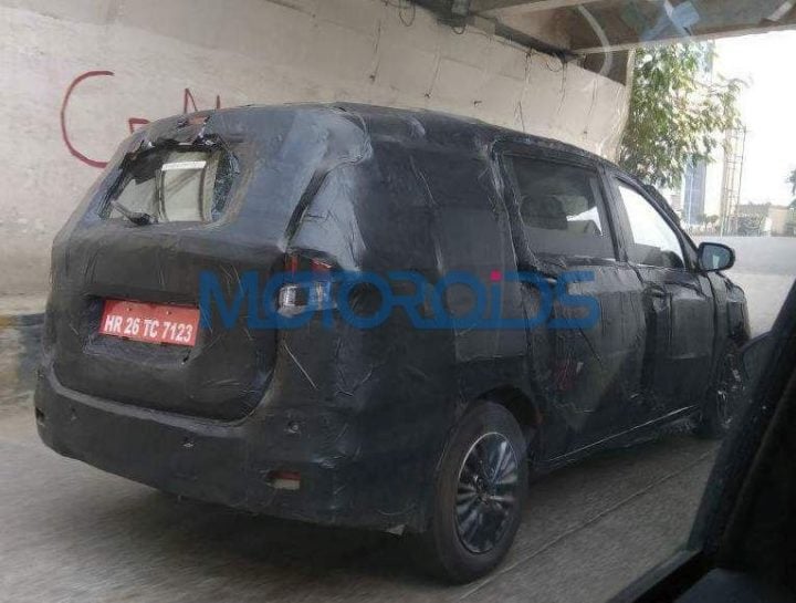 2018 Maruti Ertiga Spy Images