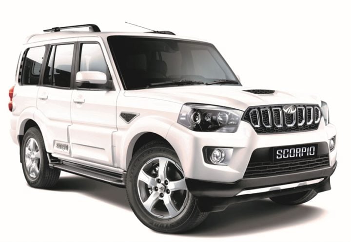 2018 Mahindra Scorpio Facelift Images Front Angle