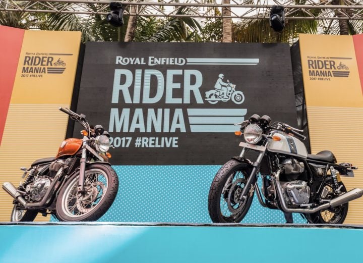 Royal Enfield Interceptor 650 and Continental Gt 650 India