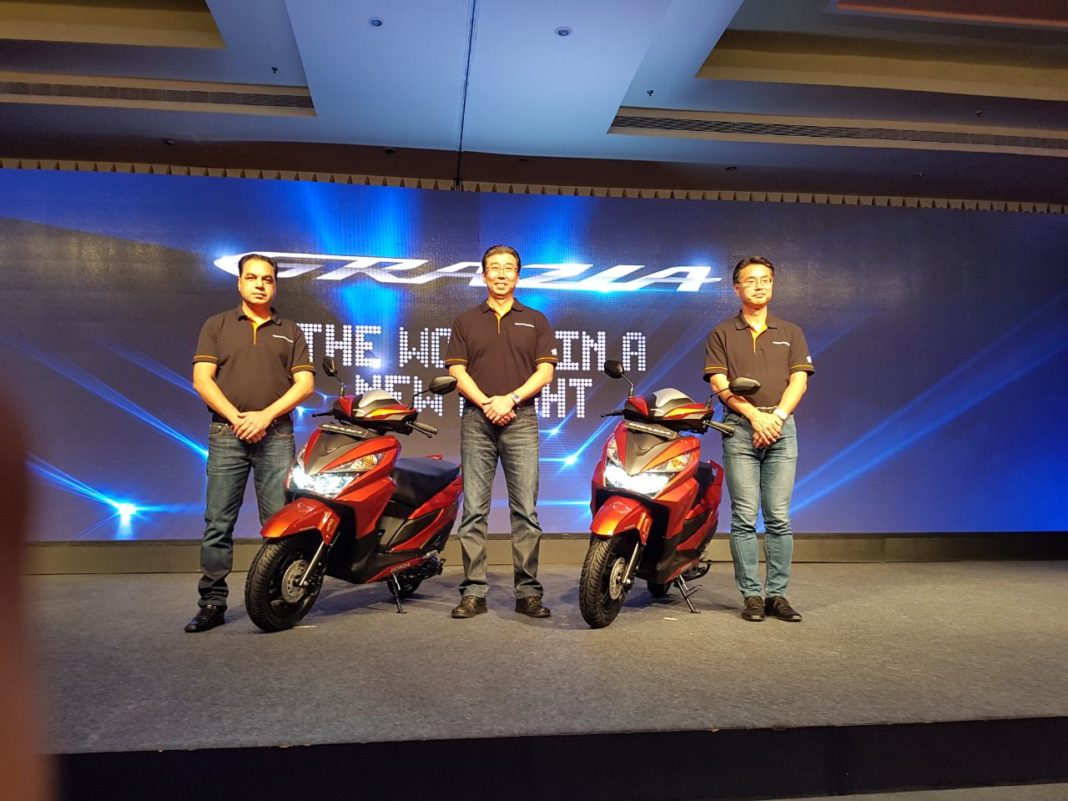 Honda Grazia Launched; Price – Rs 57,987 » Car Blog India