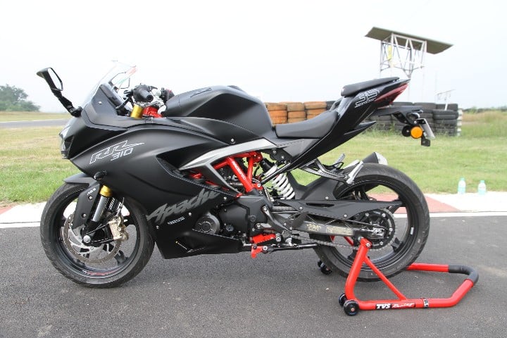 TVS Apache RR 310 Rview side