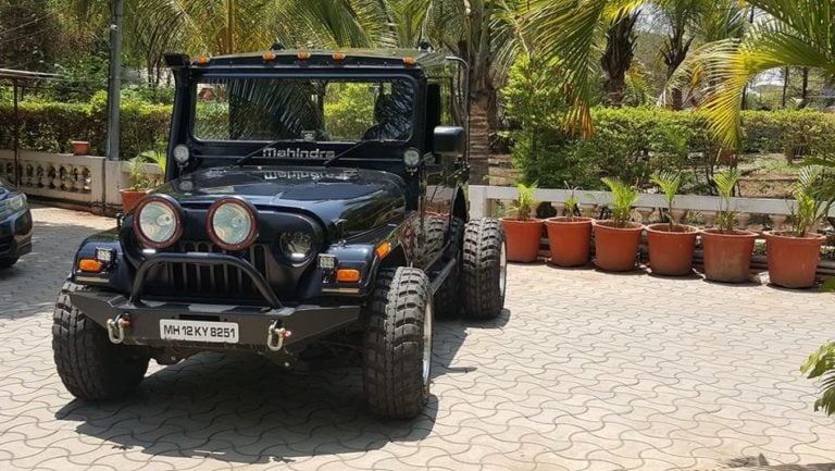 This Modified Mahindra Thar with 6 Wheels Looks Really Macho » Car Blog ...