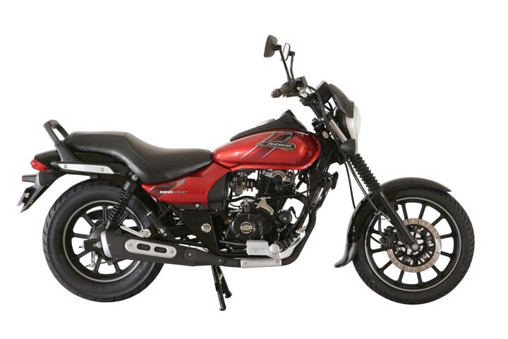 2018 Bajaj Avenger Street 180 fiery red