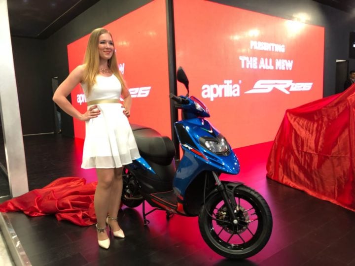 Aprilia Sr125 India