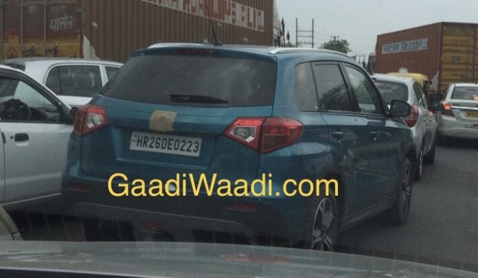 2018 Maruti Suzuki Vitara spyshot