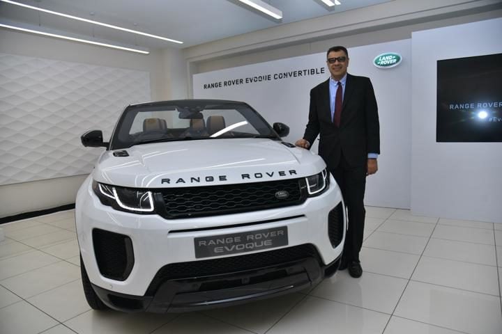 Rane Rover Evoque Convertible front 