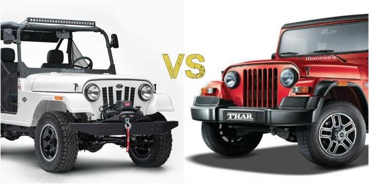 Mahindra Roxor Vs Mahindra Thar What S The Difference