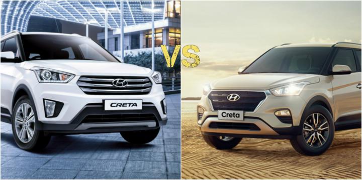 Hyundai Creta Facelift Vs Creta Old: Comparison Report