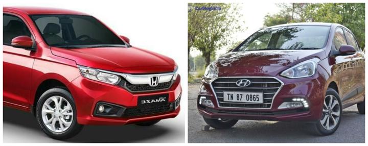 2018 Honda Amaze Vs Competition – Price Comparison » Car Blog India