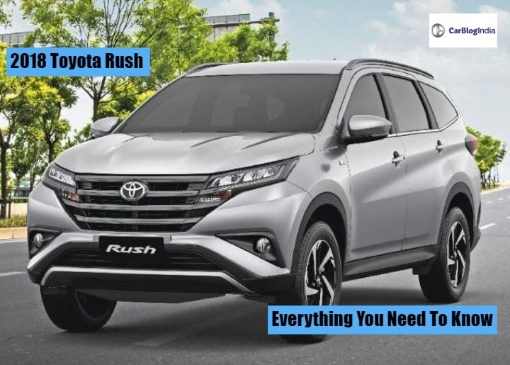 2018 Toyota Rush India Launch Date Price Interiors