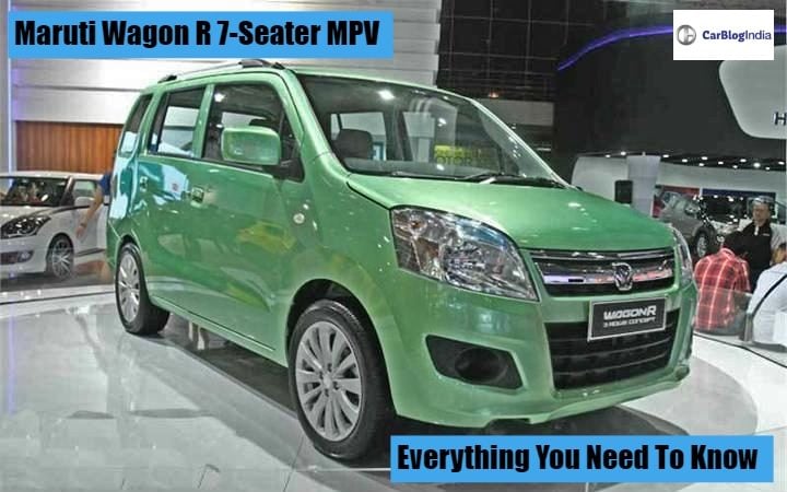 Maruti Wagon R 7 Seater Launch Date Expected Price And More
