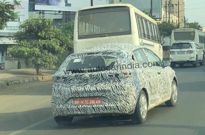 Tata 45X hatchback spied