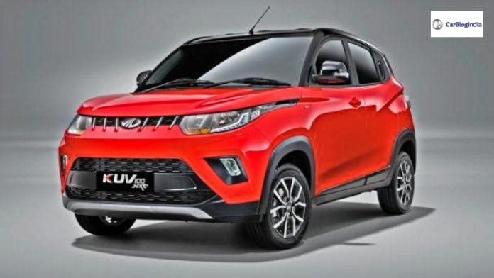 Mahindra Kuv 100 Nxt Diesel Amt Spied Testing » Car Blog India