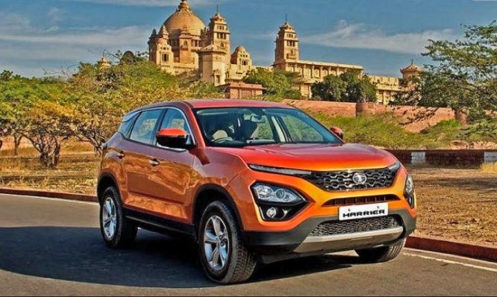 tata harrier front image