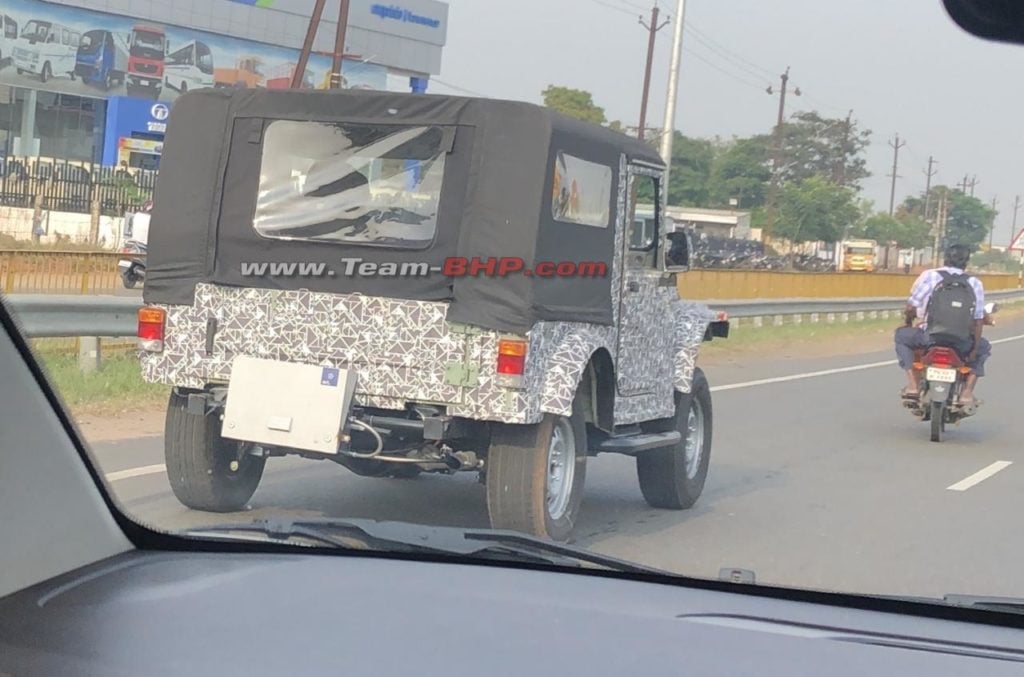 2020 Mahindra Thar 1