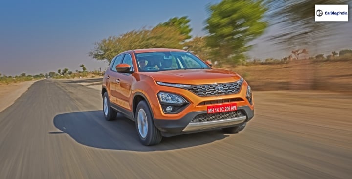 tata harrier review tracking image