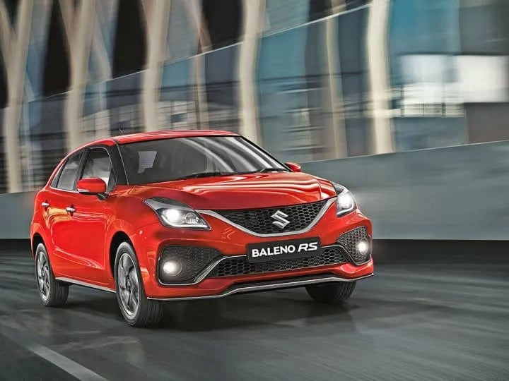 2019 maruti baleno rs front image