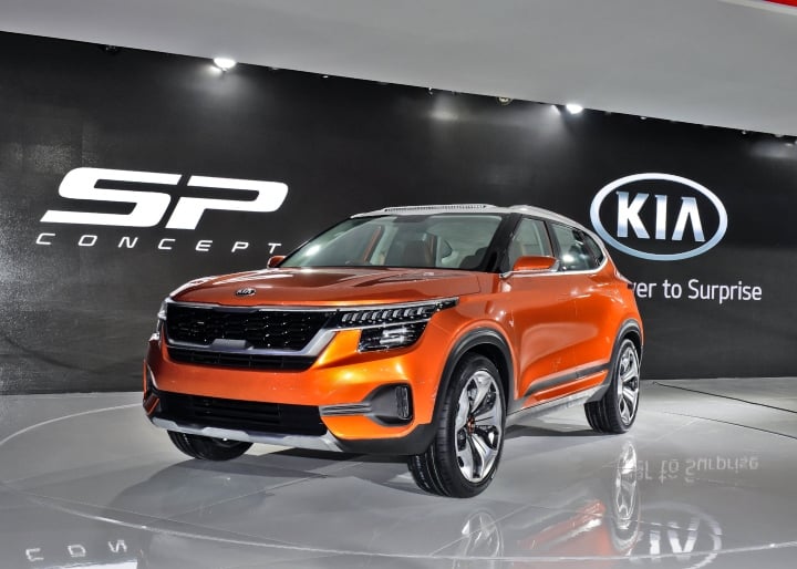 Kia Sp Concept Suv Front Image