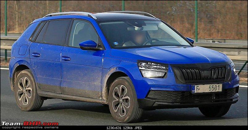 skoda kamiq spy shot image